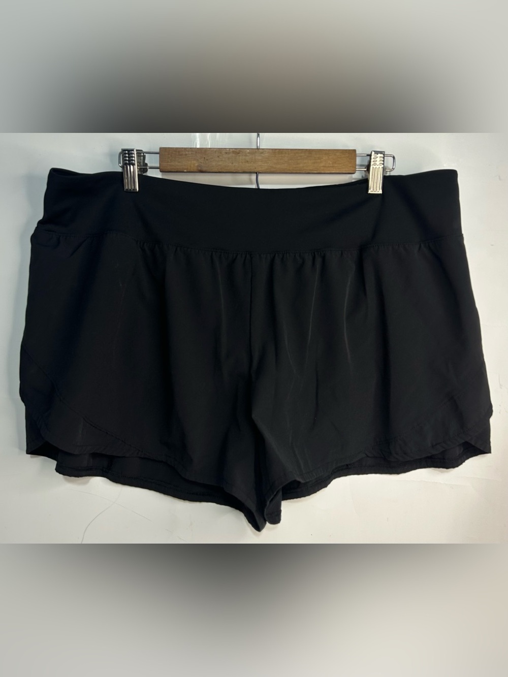 Avia Black Activewear Shorts XXL (20)